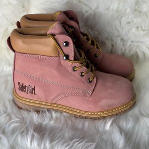Safety Girl Pink Work Boots - NEW in Box
